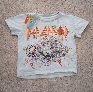 Def Leppard Colorful Graphic Shirt